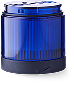 PC7DR 910 035  405 | Optische module, zwaai, blauw, 70mm, 24 VAC/DC, LED