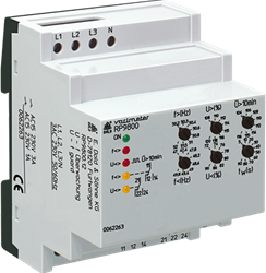 RP9800.12 3/N AC300/173V tw=90S | Meet- en controlerelais, frequentiebewaking