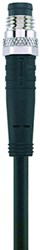 AL-SSP3-10/S370 | M8 connector, 3p, male 0°, 10 m, PUR