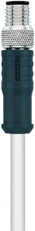 HT-SSP4-10/S2430 | M8 connector, 4p, male 0°, 10 m, PTFE, high temp.