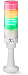 MT60-F100-24V DC | Signaaltoren op buisvoet