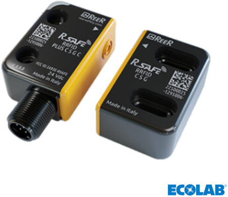 RRFID PLUS C S T C | RFID veiligheidsschakelaar, individueel gecodeerd, M12 Connector, 22mm breed