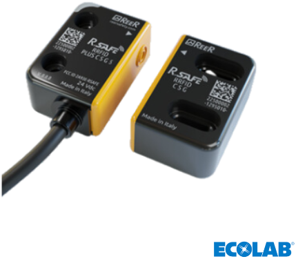 RRFID BASIC C S G 3 | RFID veiligheidsschakelaar, actuator gecodeerd, 3m kabel, 22mm breed