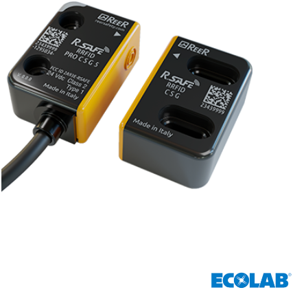 RRFID PRO C S U X | RFID veiligheidsschakelaar, Uniek gecodeerd, 10m kabel, 22mm breed