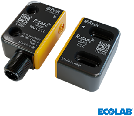 RRFID PRO C S G C | RFID veiligheidsschakelaar, actuator gecodeerd, M12 Connector, 22mm breed