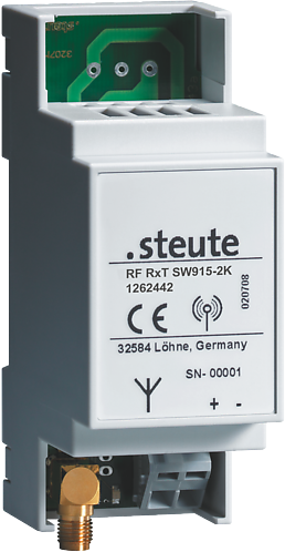 Wireless receiver RF RxT SW2.4-SM3 4W 24 VAC/DC | Draadloze overdracht