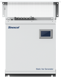 SVG 100 400V, 3P4W, montage mural, IP21, IHM, Modbus & E/S | Générateur statique de puissance réactive (Var)